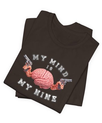 My Mind Is My Mine Brain Tee — Graphic Statement T-Shirt